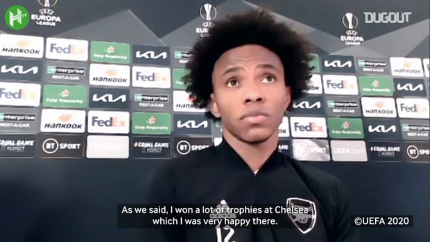 Willian on Arsenal's squad and mentality